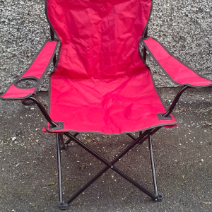 Red Folding Camping Chair