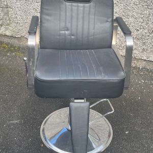 Pure Leather Barber Chair
